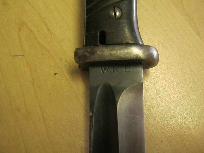 German WW2 K98 Mauser bayonet.